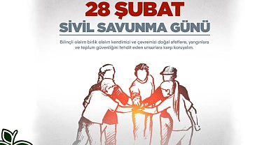 Bayramiç Belediyesi'nden sivil savunma ekiplerine özel kutlama