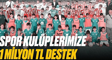 Biga Belediye'sinden spor kulüplerine nakdi yardım