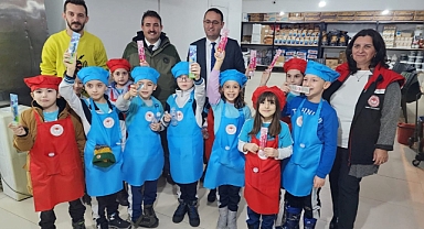 Bigalı minikler gıda israfına karşı bilinçlendi