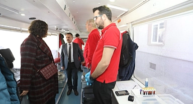 “Birbirimize candan bağlıyız” sloganı ile kan bağışı çağrısı