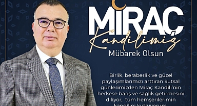 Birol Arslan Miraç Kandilini kutladı
