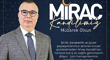 Birol Arslan Miraç Kandilini kutladı
