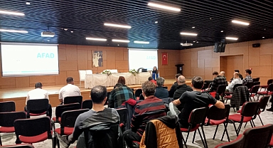 Çanakkale Belediyesi Arama ve Kurtarma Ekibi eğitimlere katıldı