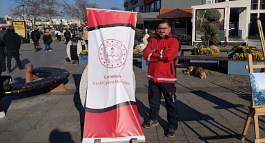 Çanakkale'de AKUB tarafından 6 Şubat depremi fotoğraf sergisi açıldı