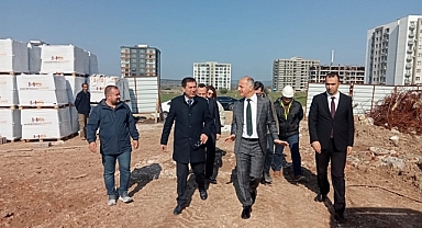 Çanakkale'de okul çalışmaları incelendi