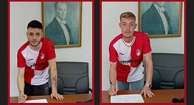 Çanakkalespor' da iki taze kan