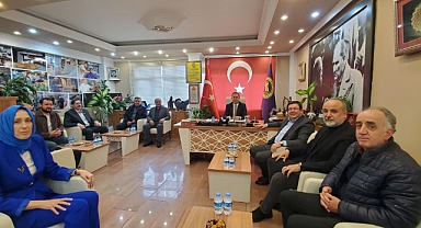 CHP'li Erkek'ten Esnaf ve Sanatkarlar Odaları Birliği’ne ziyaret