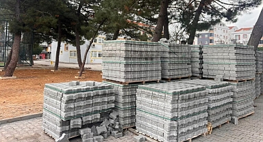 Ezine'de çalışmalar hız kesmeden devam ediyor