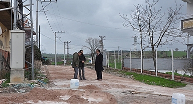 Kaymakam Dolu, çalışmaları yerinde inceledi