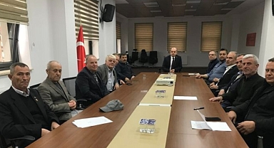 Kaymakam Nebioğlu, muhtarlarla buluştu
