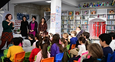 Kepez'de Nagihan Yılmaz çocuklarla buluştu