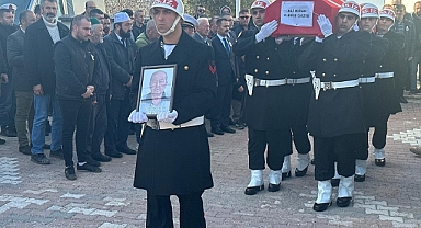 Kıbrıs gazisi Ali Kıran, son yolculuğuna uğurlandı