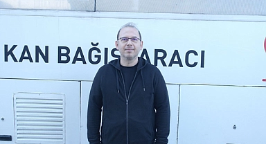Mehmet Ali Özgan; "Bir tüp kanla birçok hayat kurtarılabilir"