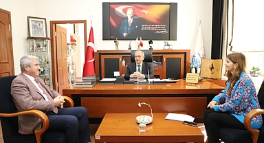 Müdür Çakır’dan Başkan Özacar’a ziyaret