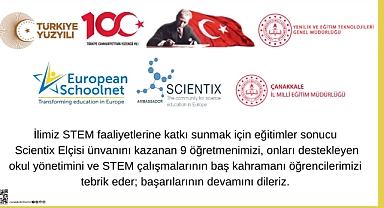 Öğretmenlerimizden Avrupa projesi