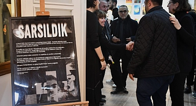 "Sarsıldık" sergisinin açılışı gerçekleşti