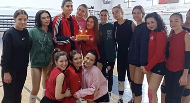 Sporcu Demiray, yeni yaşını kutladı
