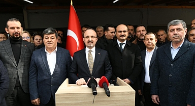 Turan, Cuma namazı sonrası açıklamada bulundu