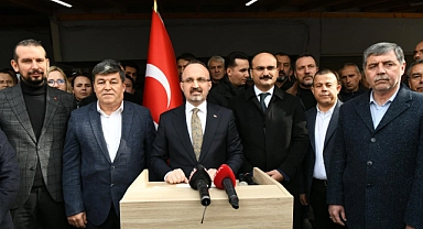 Turan, Cuma namazı sonrası açıklamada bulundu