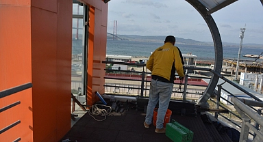 Üst geçide yeni asansörler