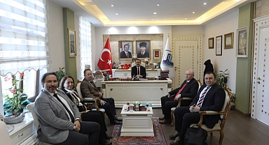 Vali İlhami Aktaş’a Ziyaret