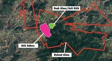 "Zehir dağı ve asit gölüyle yaşamak istemiyoruz"