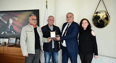 Antalya Çanakkaleliler Derneği'nden Başkan Arslan'a ziyaret