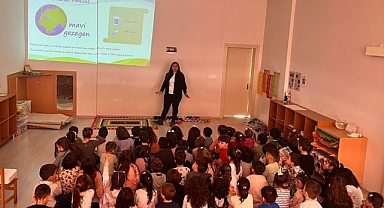 Ata'm Kreşinde su verimliliği sunumu gerçekleştirdi