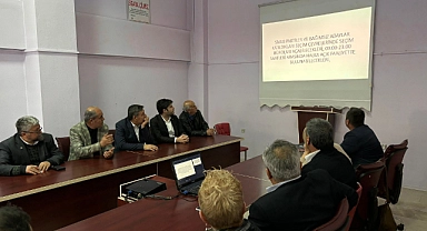 Ayvacık'ta seçim güvenliği için toplanıldı