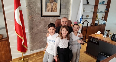 Başkan Gökhan, özel konuklarını ağırladı
