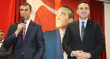 Bayramiç Belediye Başkan Adayı Saadettin Arslan'ın proje ve aday tanıtım toplantısı yapıldı