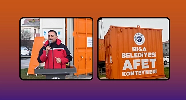 Biga Belediyesi'nden deprem hazırlığı