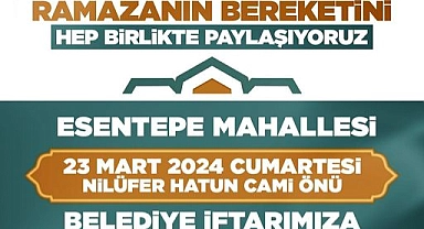 Biga belediyesi'nden ramazan bereketi: Esentepe mahallesi'nde buluşalım!