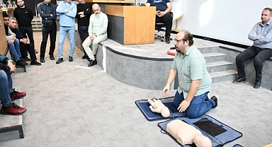 Çanakkale Belediyesi’nde “Temel İlkyardım” eğitimi