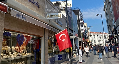 Çanakkale, Türk Bayrakları ile donandı