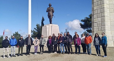 ÇARO üyelerinden Tarihi Alan ziyareti