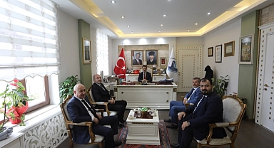 Cavit Boru’dan Vali Aktaş’a ziyaret