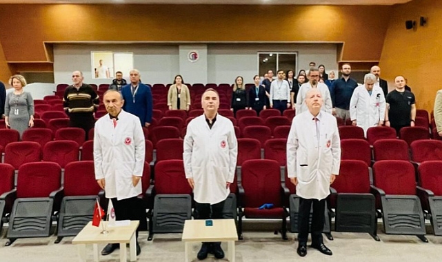 ÇOMÜ Hastanesi'nde buruk kutlama