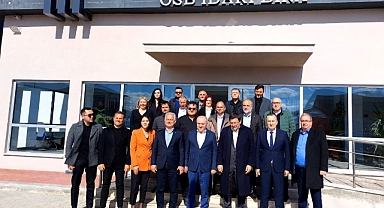 Güneşhan ve Erkek Çanakkale OSB’yi ziyaret etti