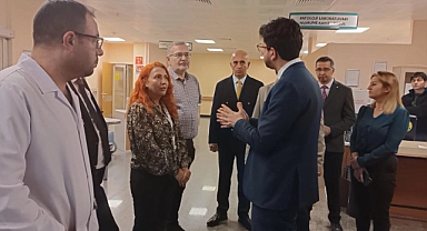 İl Sağlık Müdürü Mehmet Akif Ersoy Hastanesi’ni ziyaret etti