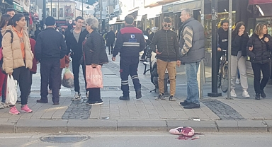 İnönü Caddesi'nde feci kaza!