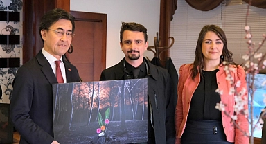 Japonya İstanbul Başkonsolosu ÇOMÜ'de Özel Davet Yemeğine Katıldı