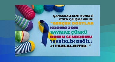 Kent Konseyi ve Otizm Çalışma Grubu’ndan Down Sendromu farkındalığı