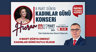 Kepez’de Kadınlar Günü konseri
