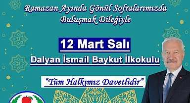 Lâpseki Belediyesi, Dalyan mahallesinde sokak iftarı düzenliyor