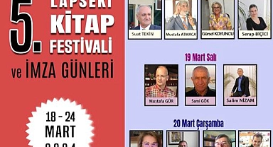 Lâpseki’de kitap festivali başlıyor!