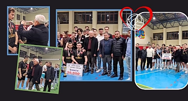 Lapseki’de Voleybol Turnuvası
