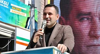 Makas'tan Kepez Belediye Başkan Adayı Cüneyt Aksu'ya destek