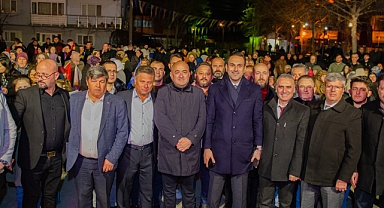 Milletvekili Gider Evreşe'de doğalgaz sözü verdi