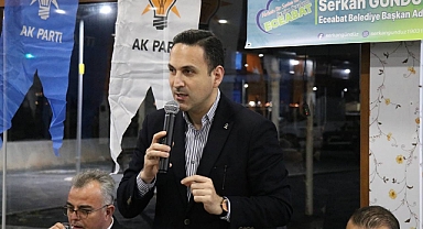 Naim Makas, Eceabat'ta esnaf ziyareti ve iftar programına katıldı